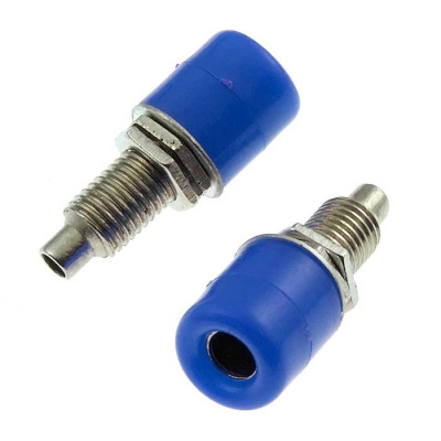 z011 4mm panel jack blue