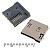 micro-sd smd 9pin ejector